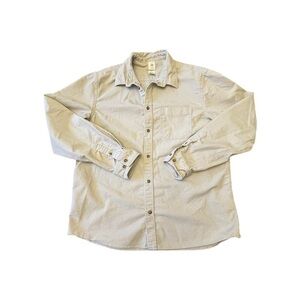 Mens’ H&M Corduroy Button Down Shirt Size L